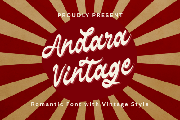 Andara Vintage: A Script Font for Strategic Visual Communication