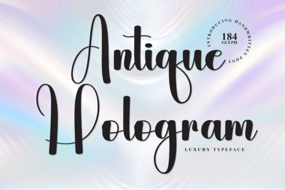 Antique Hologram: A Charming Font for Editorial Design