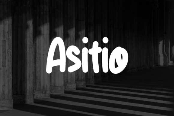 Asitio: A Modern Typeface for Handmade Labels and Branding