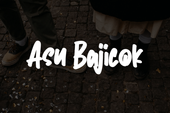 Asu Bajicok: A Script Font That Works in Real Campaigns