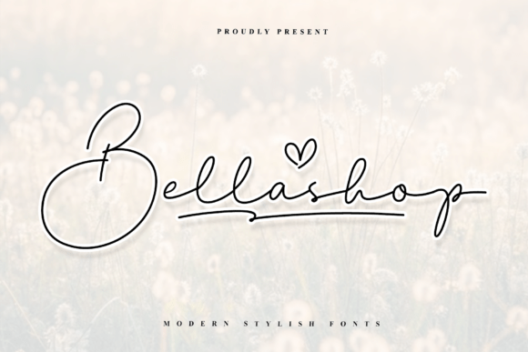 Bellashop: The Warm and Welcoming Font for Small Business Branding