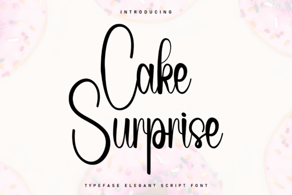 Cake Surprise: The Unexpected Font That Feels Like Home