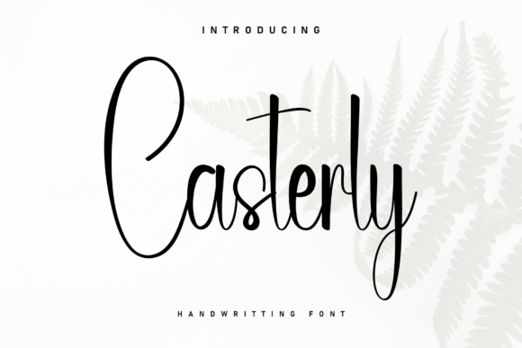 Casterly: A Sweet Handwritten Font for Cozy Branding