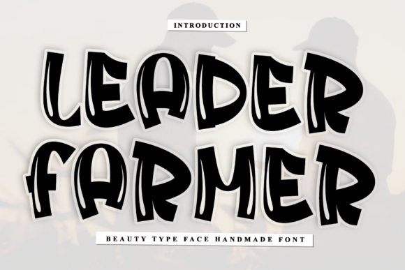 Craft Unique Brand Stories with Leader Farmer Script Font