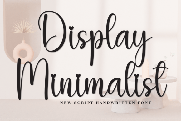 Display Minimalist: A Hand-Sketched Typeface for Editorial Projects