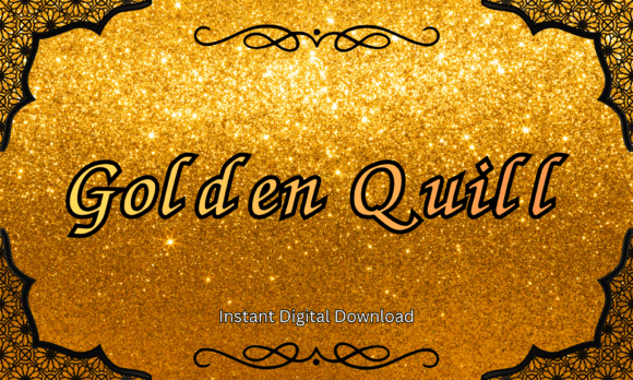 Golden Quill: A Refined Script Font for Branding