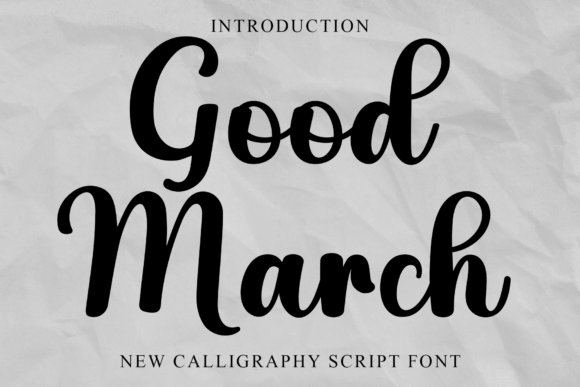 Good March: A Warm Editorial Font for Approachable Publishing