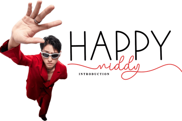 Happy Middy: A Script Font Made for Makers