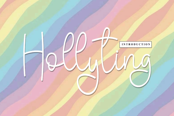 Hollyting: The Timeless Handwritten Font for Campaign Creatives