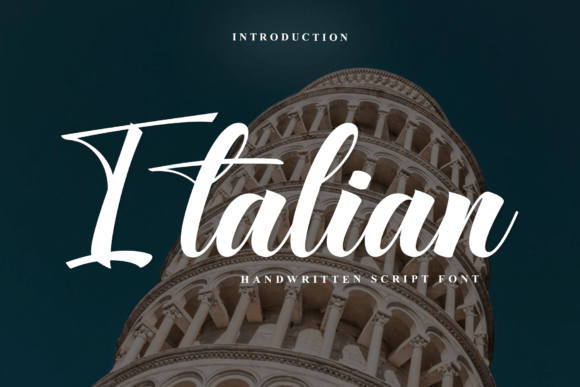 Italian: A Fluid Script Font for Campaign Creatives