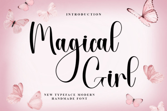 Magical Girl Font: A Playful Typeface for Handmade Designs
