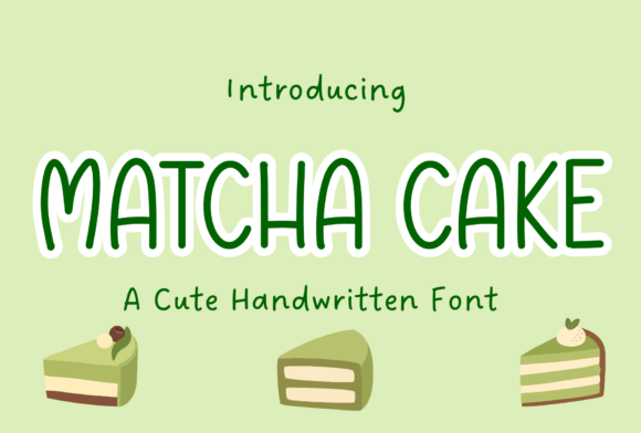 Matcha Cake: A Serene Script Font for Editorial Mood