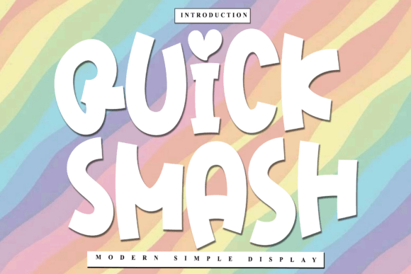 Quick Smash: A Script Font That Lifts Small Business Branding