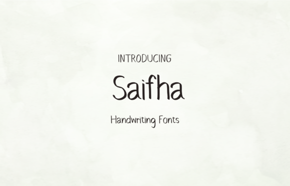 Saifha: A Font Review from a Real Branding Project