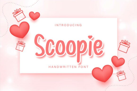 Scoopie: A Slender Script Font for Refined Digital Design