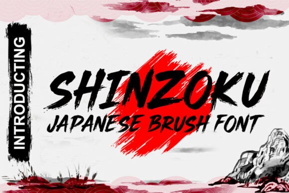 Shinzoku Japanese: A Bold Brush Typeface for Web Designers