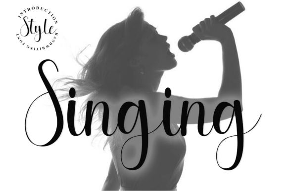 Singing Font: A Modern Script for Digital Expression