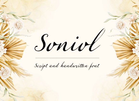 Sonivl: A Delicate Script Font for Campaign Creatives