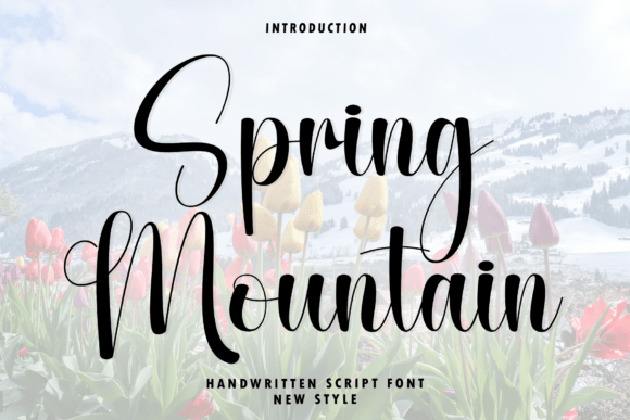 Spring Mountain: A Font That Feels Like a Quiet Morning