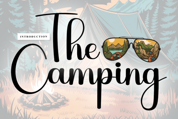 The Camping Font: A Craft Maker’s Secret for Timeless Handmade Appeal