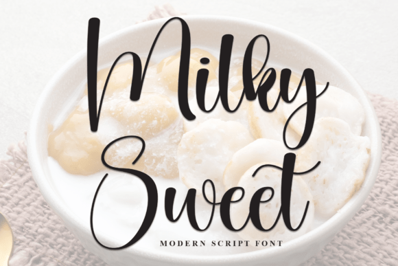 Why Milky Sweet Became Our Go-To Campaign Font
