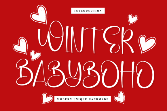 Winter Babyboho: A Charming Font for Authentic Branding