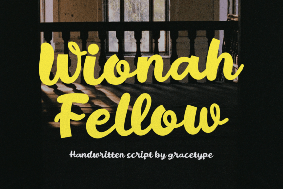 Wionah Fellow: The Charming Script Font Your Handmade Brand Needs