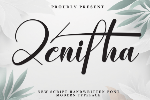 Zenitha: A Script Font That Brings Fluid Energy to Web Design